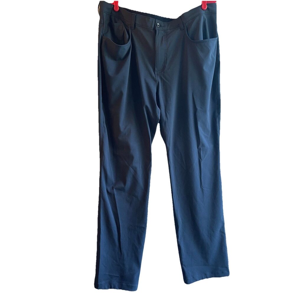 Jack Nicklaus Men’s Golf Pants 38x32 Tall Navy Classic Stretch Sun Protection